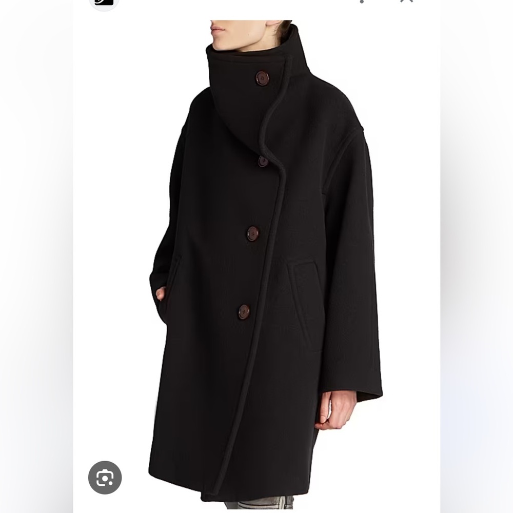 Acne Studios Oschelle Wool-Blend Coat